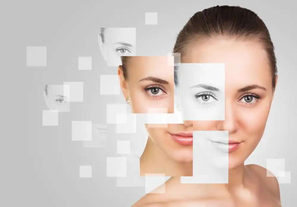 a picture of a woman who has had a botox treatment