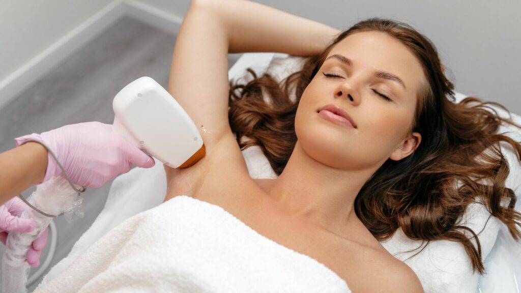 underarm laser hair removal