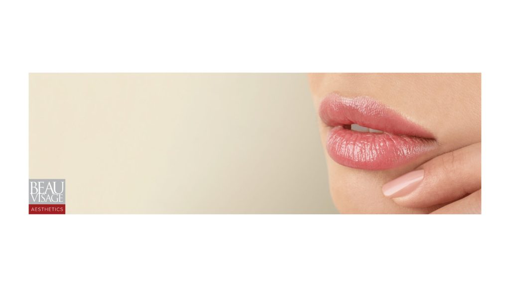 Woman smiling confidently after receiving lip fillers near her in Walnut Creek.